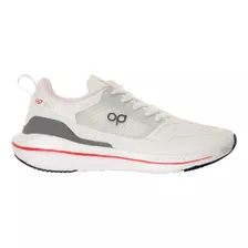 Tenis Ocean Pacific Hombre Warren Blanco - Gris