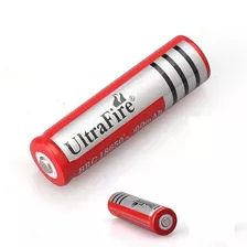 Bateria Pila Ultrafire 18650+cargador Para Linterna Tacticas