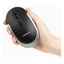 Mouse Macally, Bluetooth/negro/silencioso