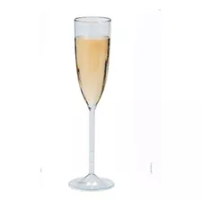 4 Copas Para Champagne Plastico De 5 Oz. Champagne Flutes 