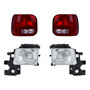 Kit 2 Focos Led Express Van 2010 Luz Alta Baja H4