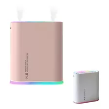 Humidificador 1l Aromatizador Ultrasonico Recargable Luz Rgb