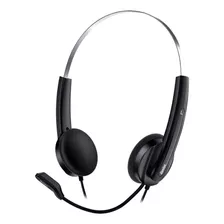 Auriculares Con Micrófono Genius Hs-220u Usb Vincha Negro