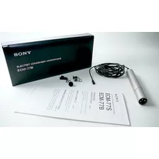 Micrófono Tipo Lavalier (balita) Marca Sony Mod. Ecm-77b