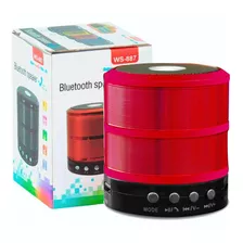 Mini Speaker Parlante Bluetooth Portatil Radio Fm Usb 887