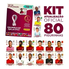 Kit De Atualização 80 Figurinhas Copa Do Mundo Panini 2022