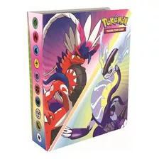 Pokémon Tcg Escarlata Y Violeta Mini Portafolio Ingles