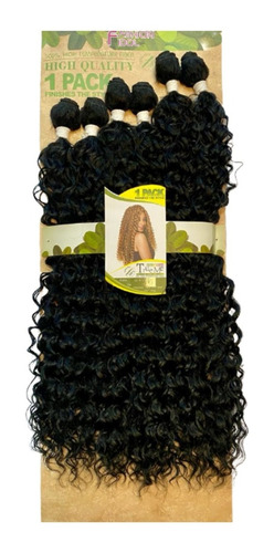 Cabelo Cacheado Orgânico Bio Fibra Lindona 300gr Cor Sp2/4/30