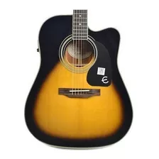 Violão Acústico EpiPhone Pro-1 Ultra Para Destros Vintage Sunburst Satin