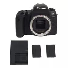 Câmera Profissional Canon Eos 77d Corpo +baterias Originais