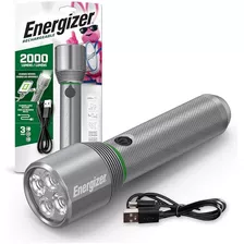 Linterna Led Recargable Energizer X2000, Potente Luz De Flas