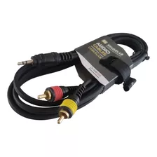 Cable Miniplug A 2 Rca De 2 Metros Stagelab / Abregoaudio