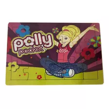 Quebra-cabeça Infantil Polly Pocket Brinquedo Educativo Mdf