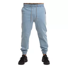 Calças Jogger Jeans Masculina Com Elástico Super Confortavel