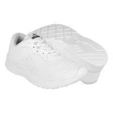 Tenis Correr Dama Pirma 8500-1 Textil Blanco