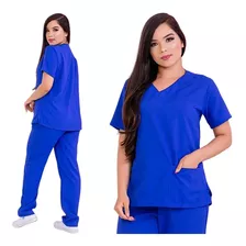 Pijama Cirúrgico Feminino Hospitalar - Oxford Promoção