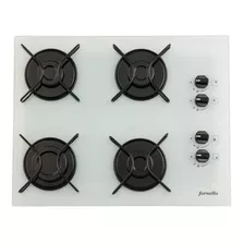 Fogão Cooktop A Gás Fornello 4 Bocas Branco Bivolt