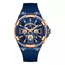 Reloj Para Hombre Mini Focus Mf0402g Mfa9403 Azul