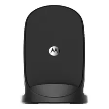 Base Motorola 15w Carregador Inducao Turbo Power Preta