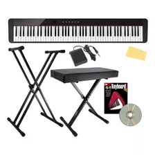 Casio Px-s1100 Privia Slim Digital Piano - Black W Adjustabe