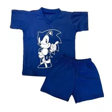 Pijama Infantil Casual Curto Menino - Algodão Personagens