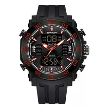 Relojes Electrónicos Led De Doble Pantalla Para Hombre Sanda