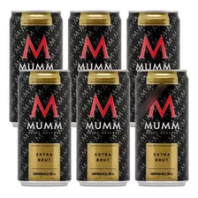 Espumante Mumm Cuvee Extra Brut Pack X 6 Latas 269ml.