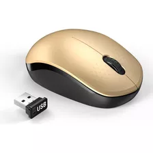 Mouse Seenda Wireless 2,4g/dorado