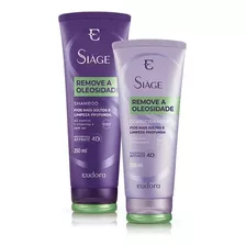  Shampoo Eudora Siàge Eudora Siàge Controla A Oleosidade Remove A Oleosidade De Suave En Garrafa De 250ml De 250g De 450ml