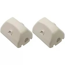 Outlet Cover/cord Shortner, White, 2pk