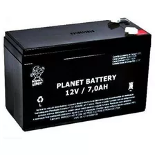 Bateria Selada 12v 7ah Planet Nobreak E Segurança Eletrônica