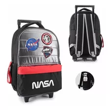 Mochila Nasa Con Carro, Ruedas Y Correas 