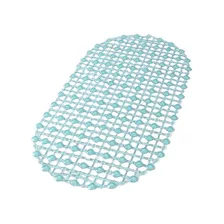 Alfombra Baño Antideslizante Bañera Segura Ducha Pvc 65x36cm