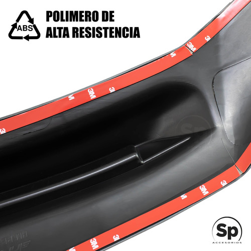 Rompe Vientos Deflector Botaguas Cofre Hilux 2016 - 2023 Foto 6