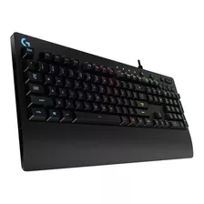 Teclado Gamer Logitech G213 Prodigy Inglés Us Rgb Lightsync