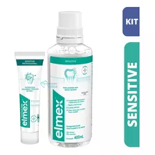 Kit Elmex Sensitive ( Enxaguatório+ Creme Dental) - Elmex
