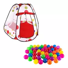 Set Carpa Plegable + 50pelotas Piscina Oferta Niños Infantil