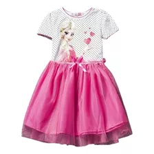 Vestido Frozen Elsa Disfraz Niña Tutu Disney Los Mejores