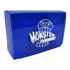 Tarjeta Comercial Monster Protectors Caja De Doble Cubierta