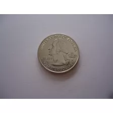 Moeda 25 Cents Quarter Dolar 2007 P Usa Estados Washington