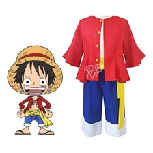 Disfraz Cosplay Animé Luffy 