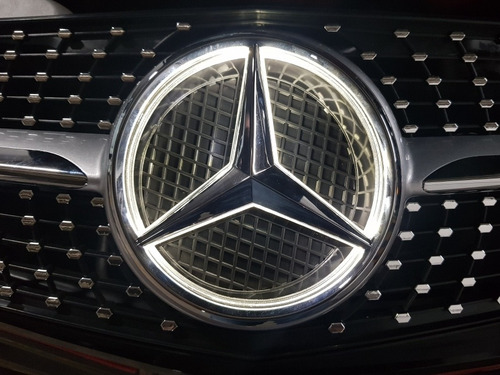 Emblema Led Iluminado Oem Premium Parrilla Mercedes Benz Foto 5