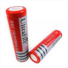 Bateria 18650 Plana 6800 Mah 3.7 Voltios Li-ion Pila Recarga