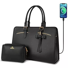 Bolso De Mano Para Computadora Portátil Para Mujeres, Maletí