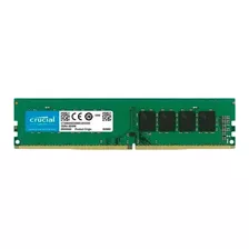 Memória Ram Basics Color Verde 8gb Crucial Cb8gu2666