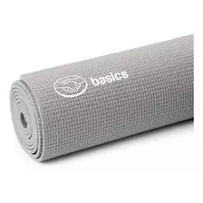 Colchoneta Pilates Mat De Yoga Mercado Libre Basics Gris 4mm