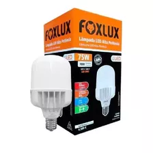 Lampada Led Alta Potencia 75w 6500k E-40 Bivolt Foxlux