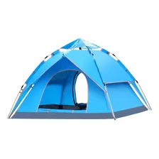 Tienda De Campaña Tent Dome Para 3-4 Personas, Lista Al Inst
