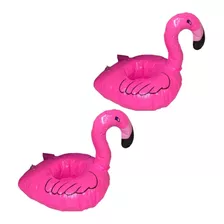 12 Inflable Salvavidas Portalata Flamingo Flotador Alberca 