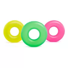 Kit De Salvavidas Neon Intex 36 3 Piezas Pool Party